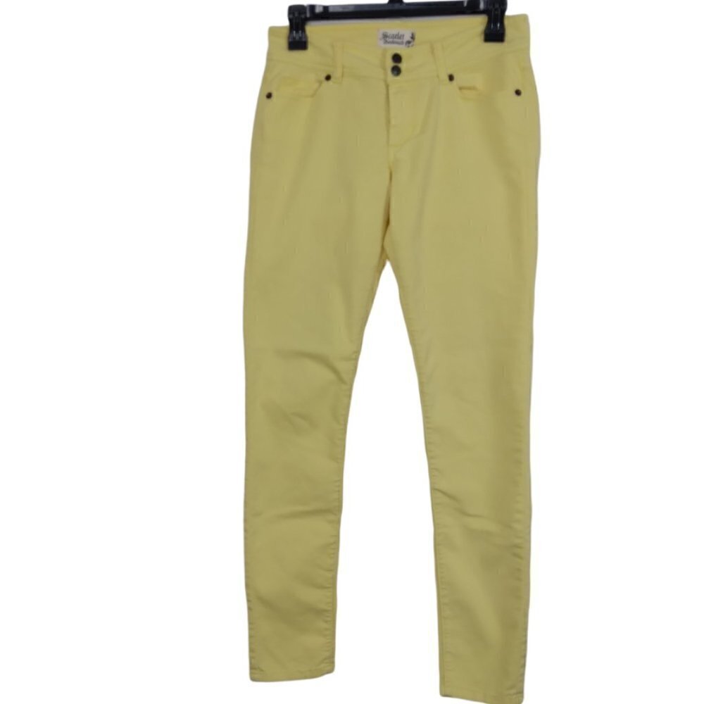 Scarlet Boulevard | Yellow Skinny Jean | Size 2